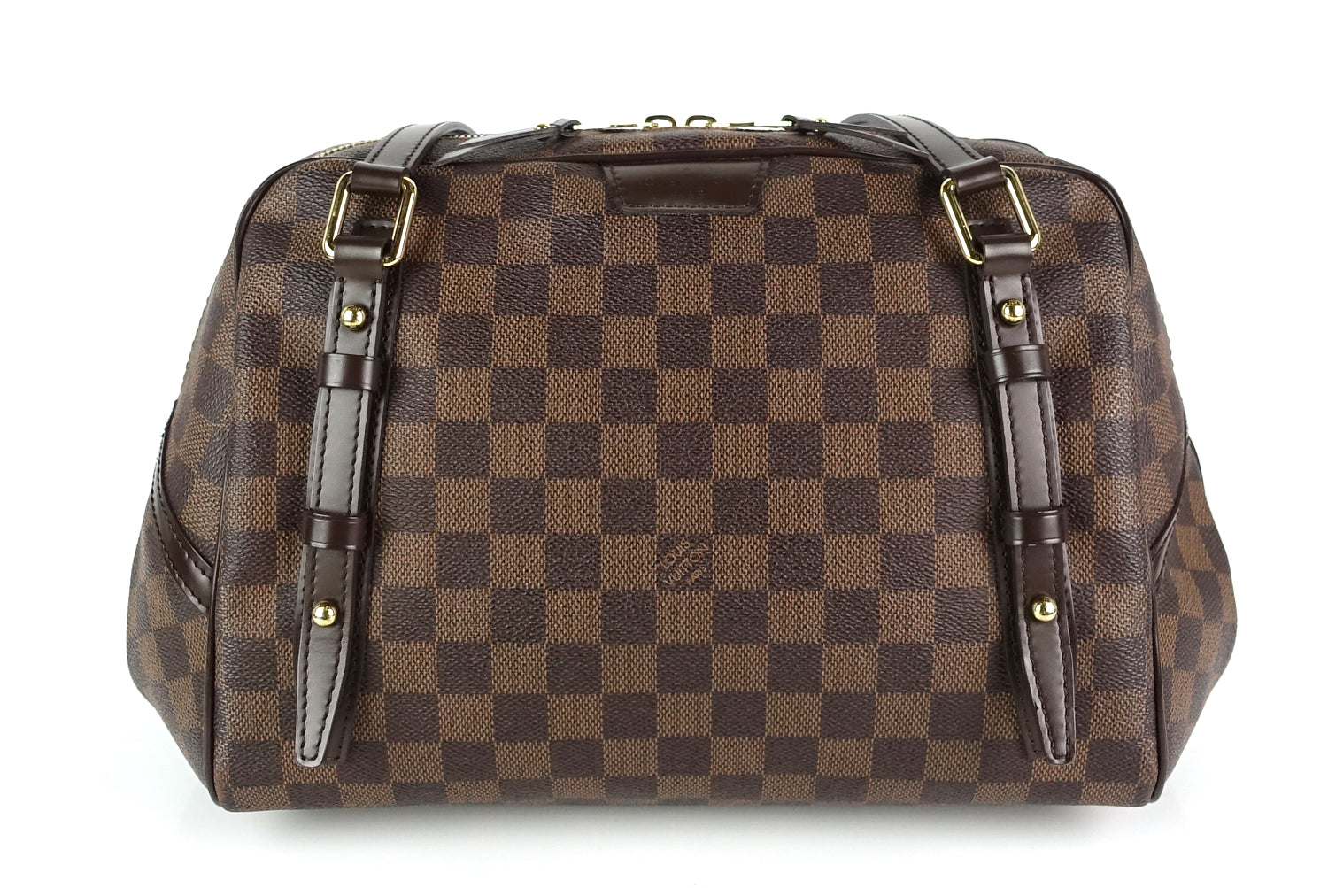 Louis Vuitto Rivington GM Damier Ebene Canvas Bag