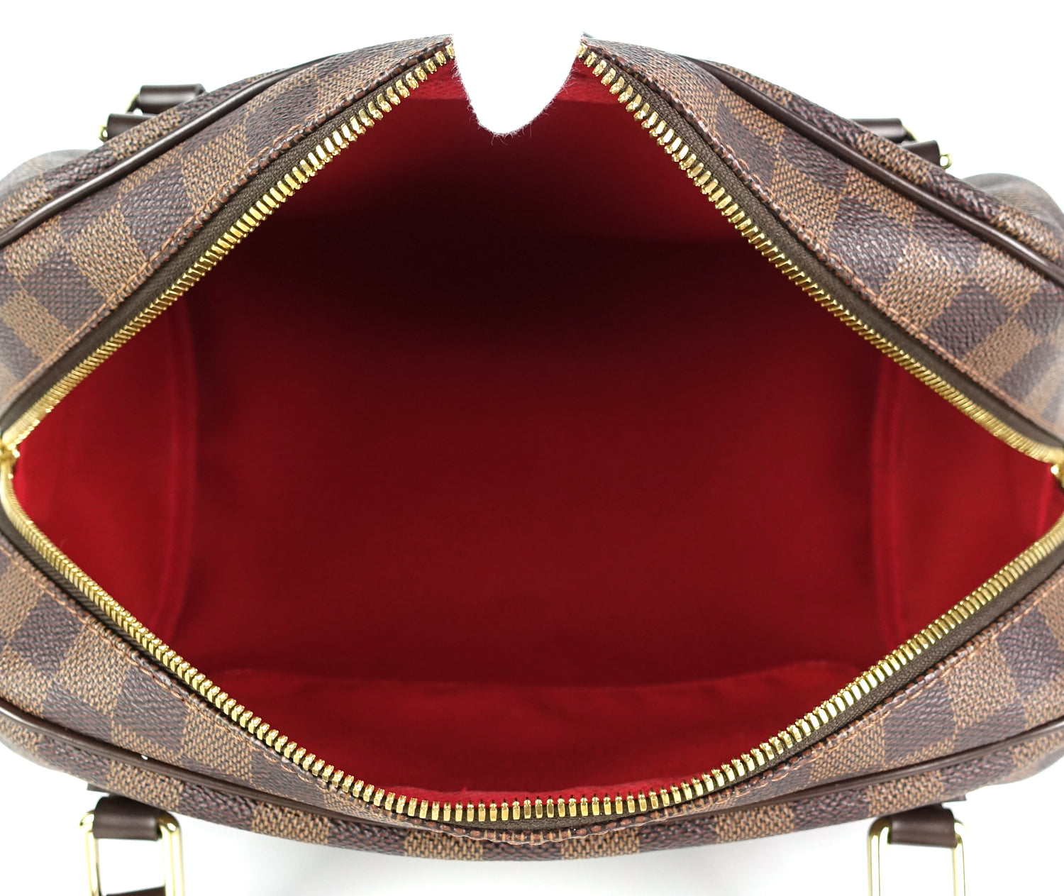 Louis Vuitto Rivington GM Damier Ebene Canvas Bag