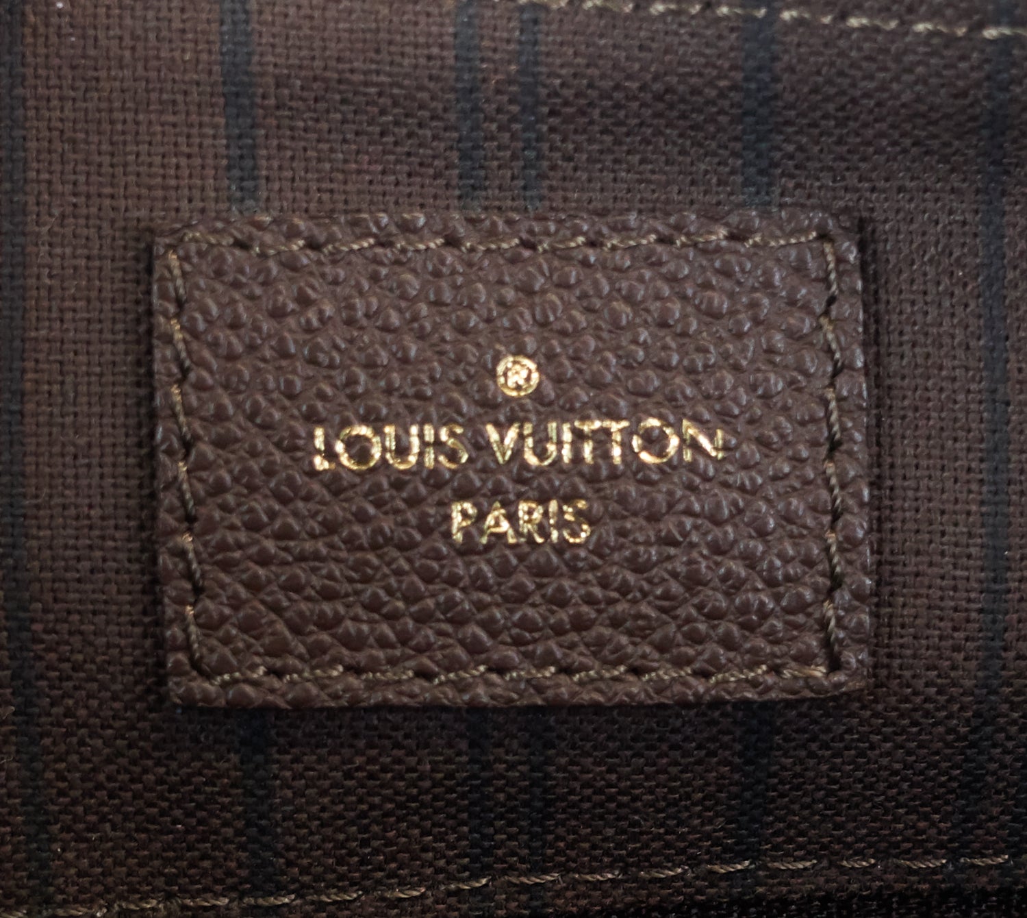 Louis Vuitto Speedy 25 Bandouliere Empreinte Monogram Leather Bag