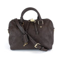 Louis Vuitto Speedy 25 Bandouliere Empreinte Monogram Leather Bag