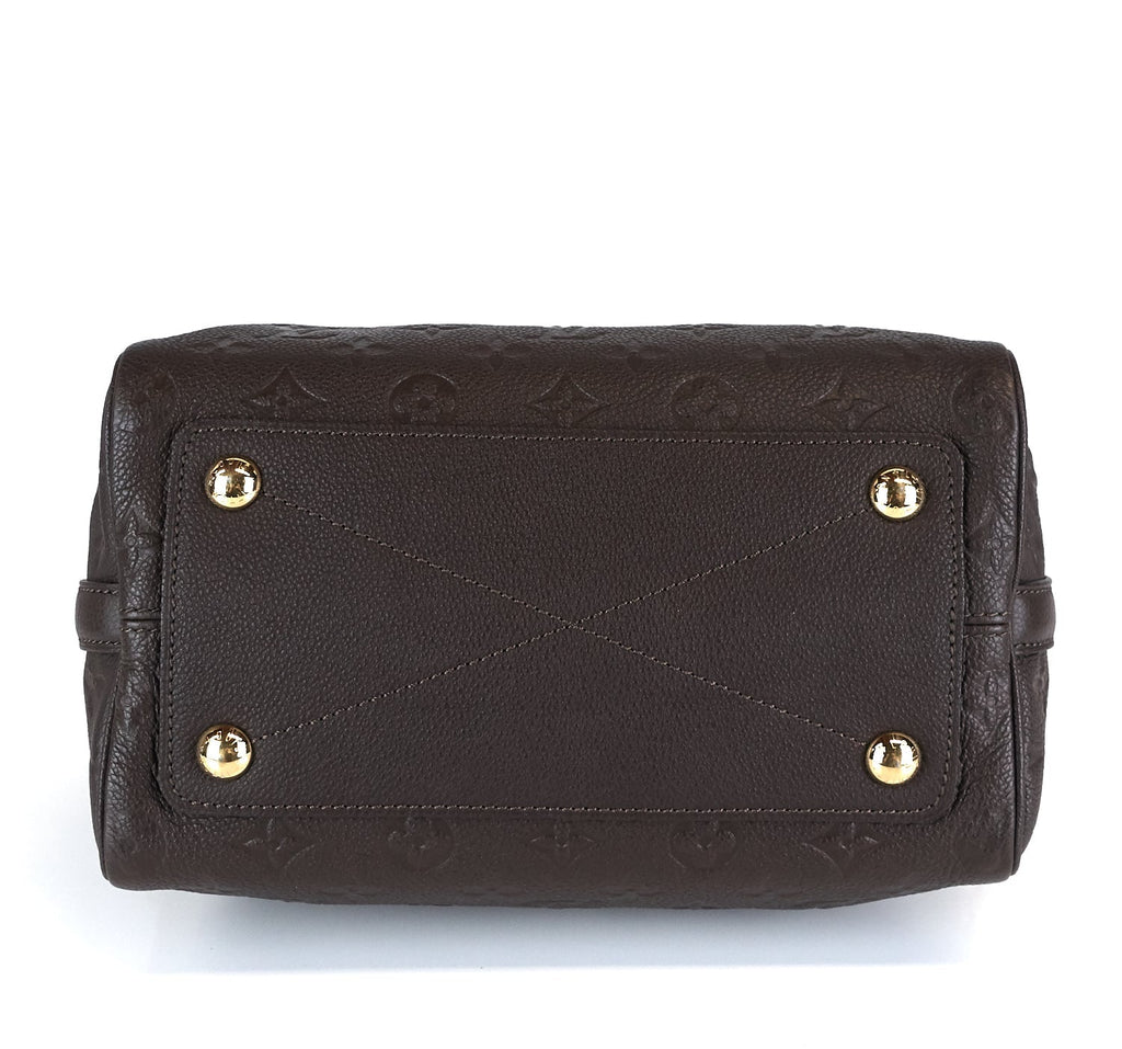 Louis Vuitto Speedy 25 Bandouliere Empreinte Monogram Leather Bag