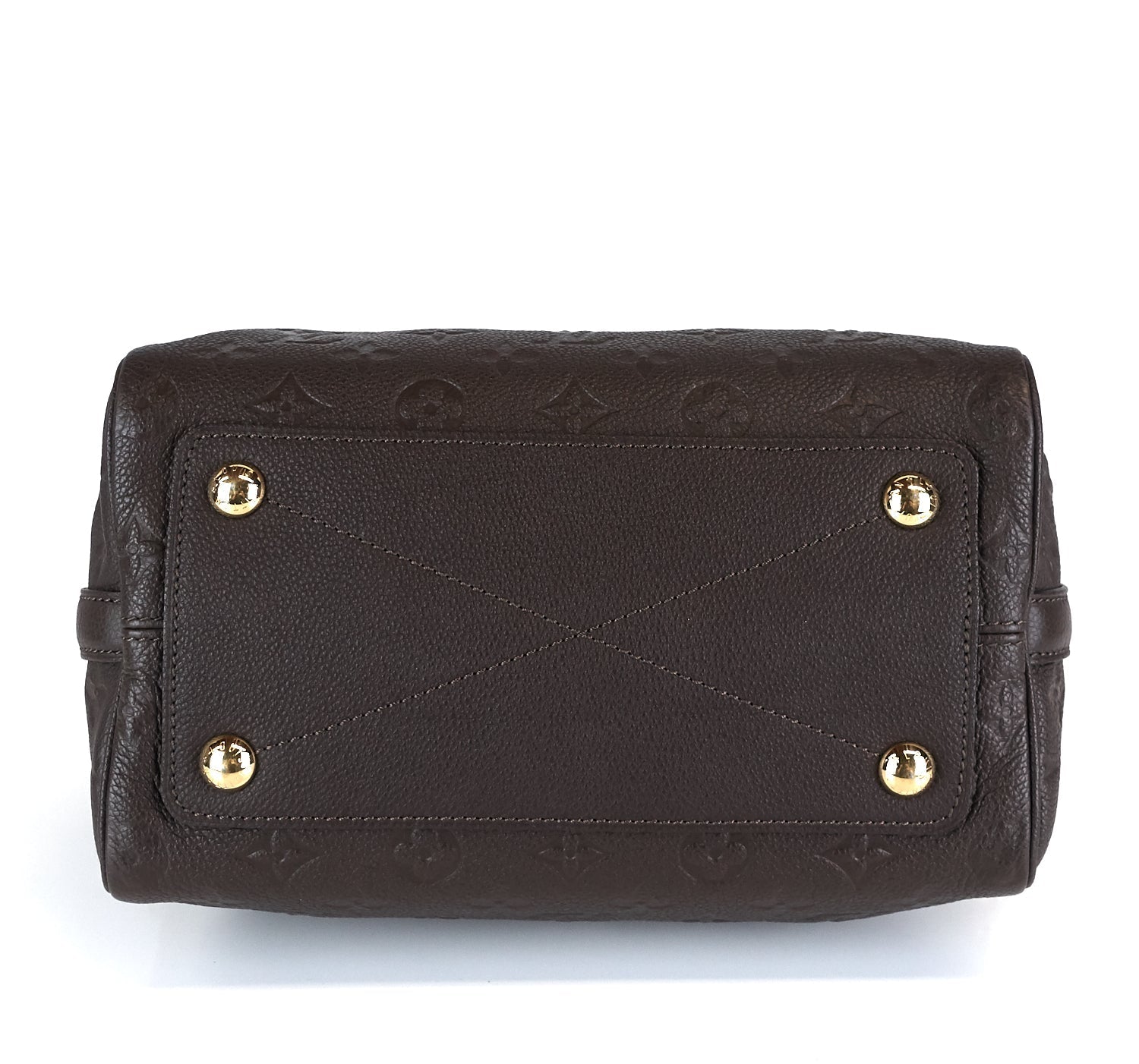 Louis Vuitto Speedy 25 Bandouliere Empreinte Monogram Leather Bag