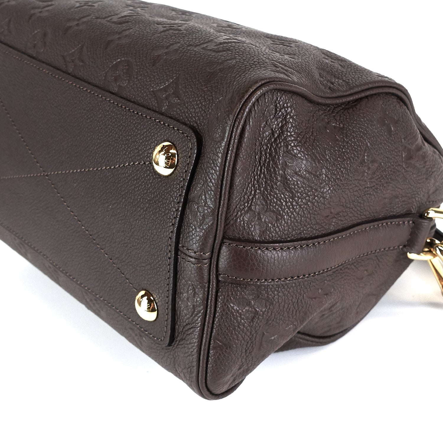 Louis Vuitto Speedy 25 Bandouliere Empreinte Monogram Leather Bag