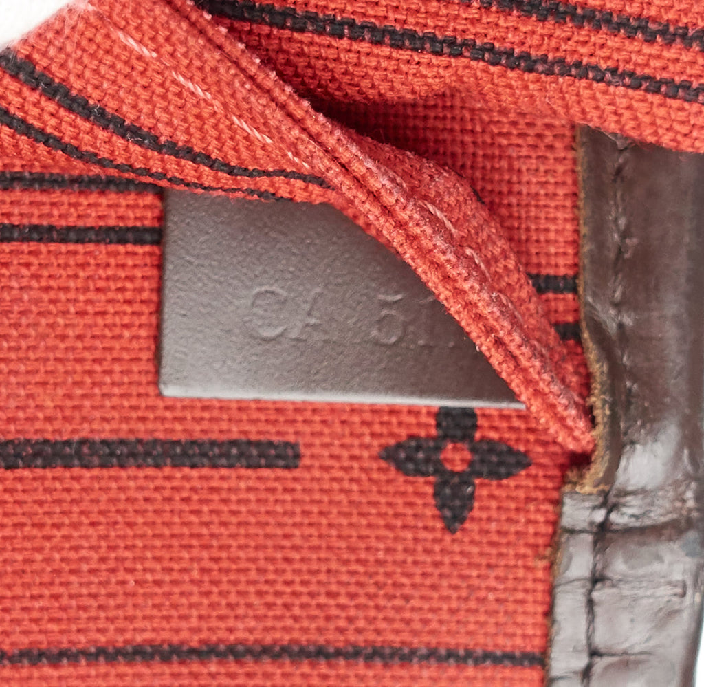 Louis Vuitto Neverfull MM Damier Ebene Canvas Bag