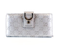 Gucci Guccissima Leather Continental D-Ring Wallet