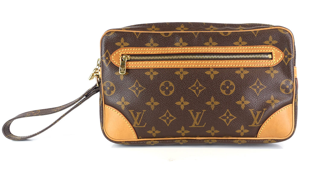 Louis Vuitto Pochette Marly Dragonne 26 Monogram Canvas Bag