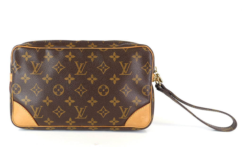 Louis Vuitto Pochette Marly Dragonne 26 Monogram Canvas Bag