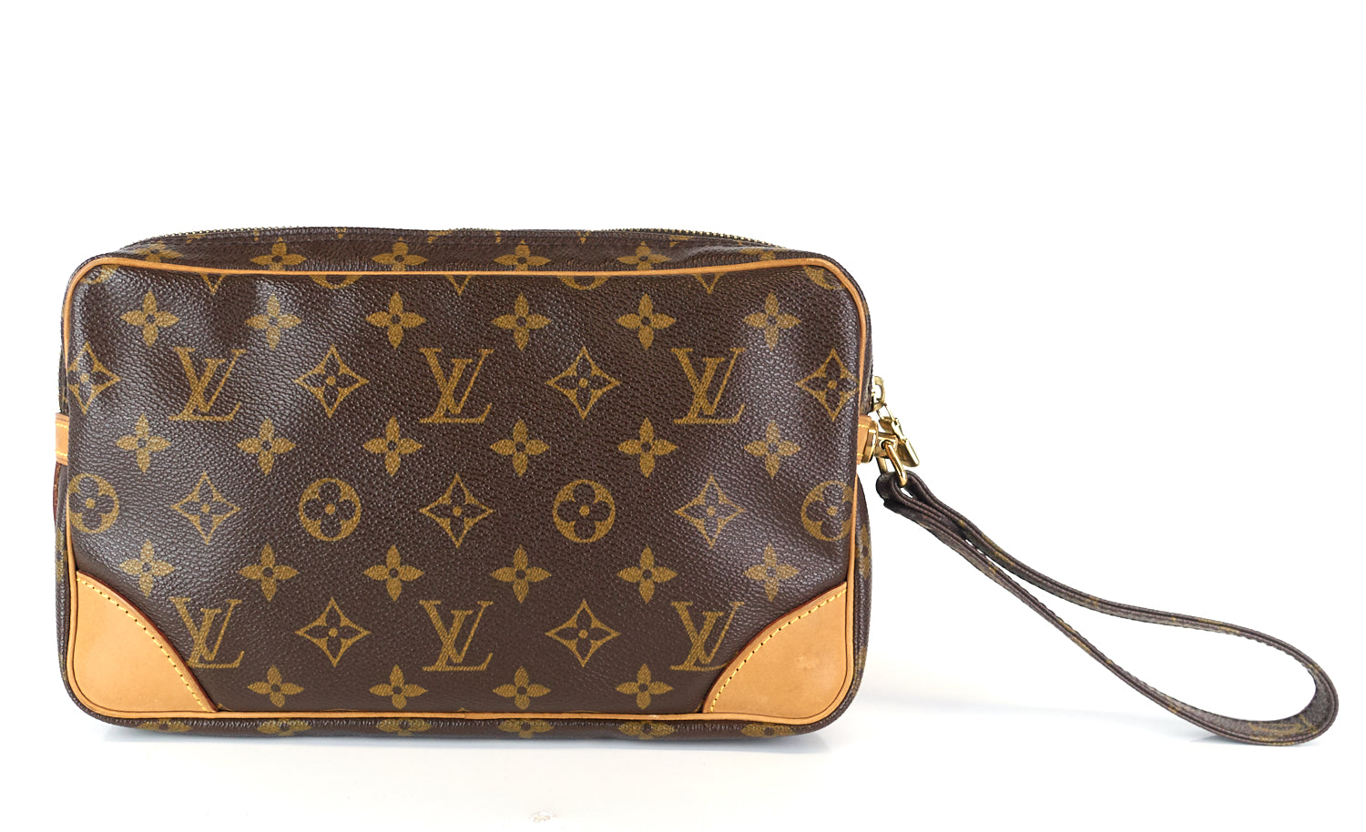 Louis Vuitto Pochette Marly Dragonne 26 Monogram Canvas Bag