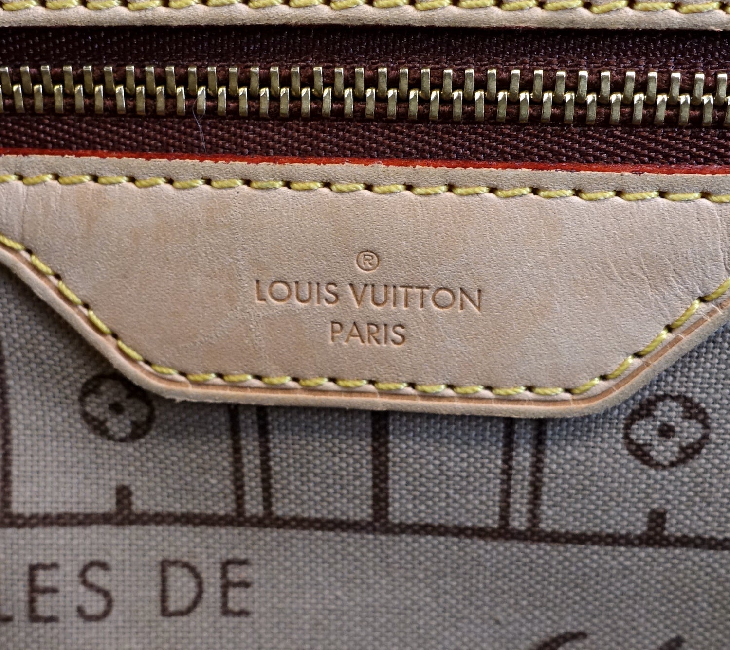 Louis Vuitto Neverfull MM Monogram Canvas Bag