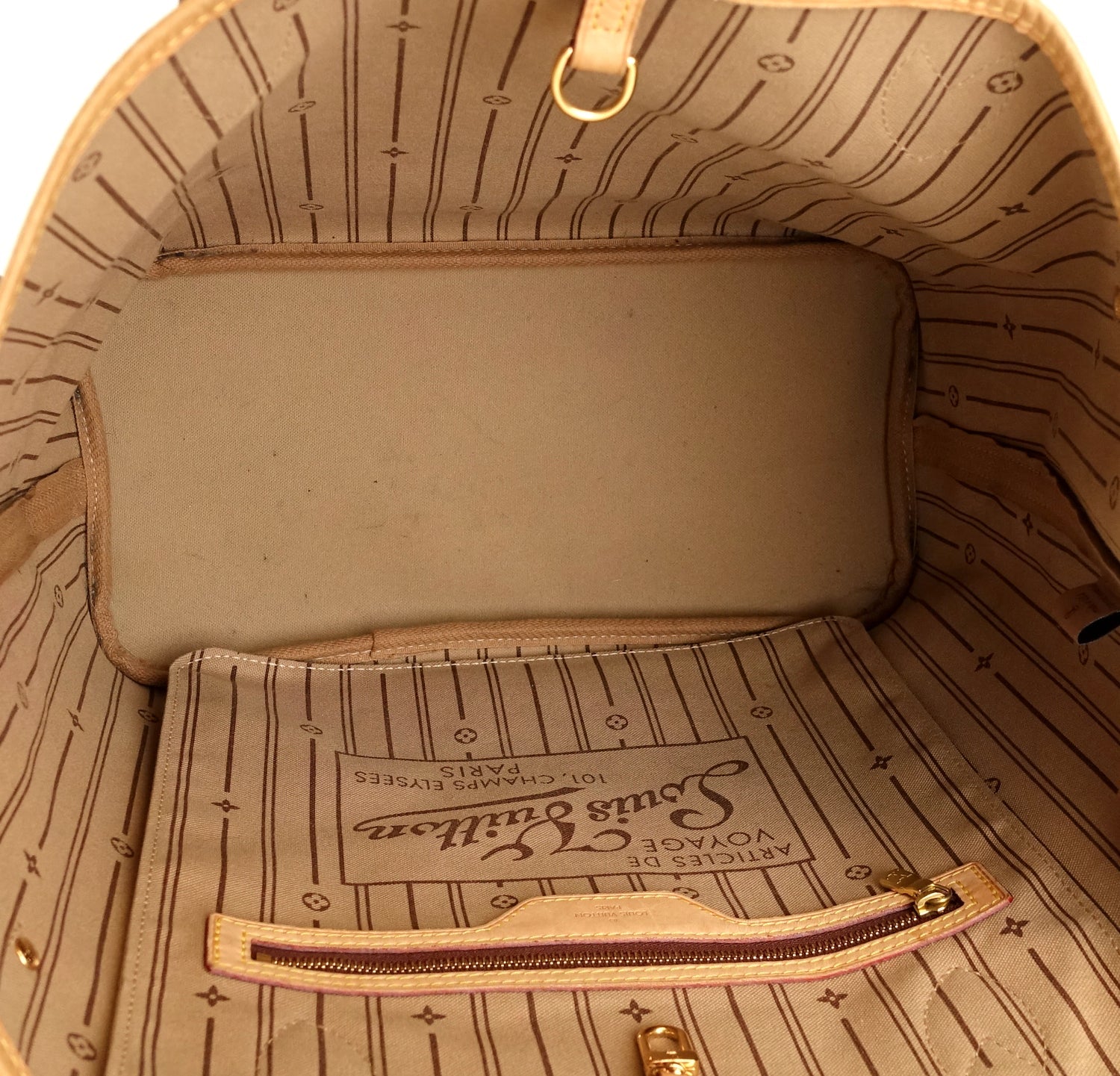 Louis Vuitto Neverfull MM Monogram Canvas Bag