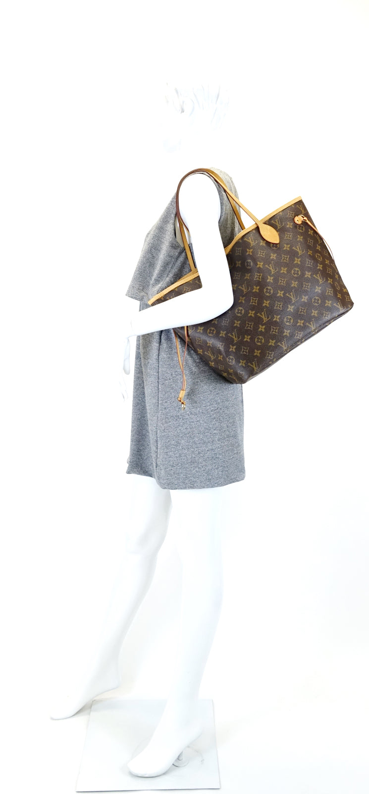 Louis Vuitto Neverfull MM Monogram Canvas Bag