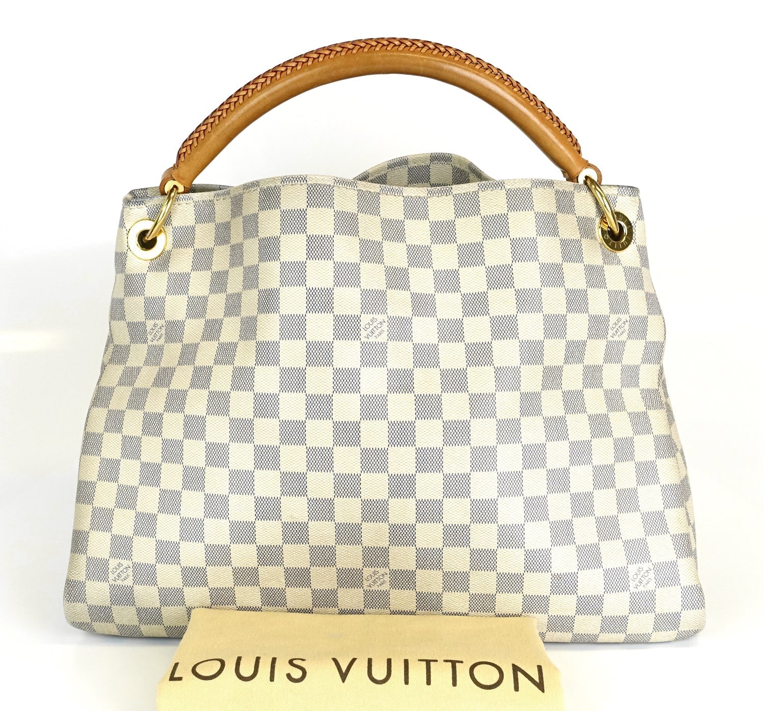 Louis Vuitto Artsy MM Damier Azur Canvas Bag