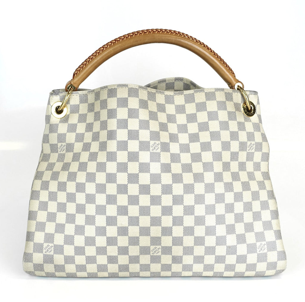 Louis Vuitto Artsy MM Damier Azur Canvas Bag