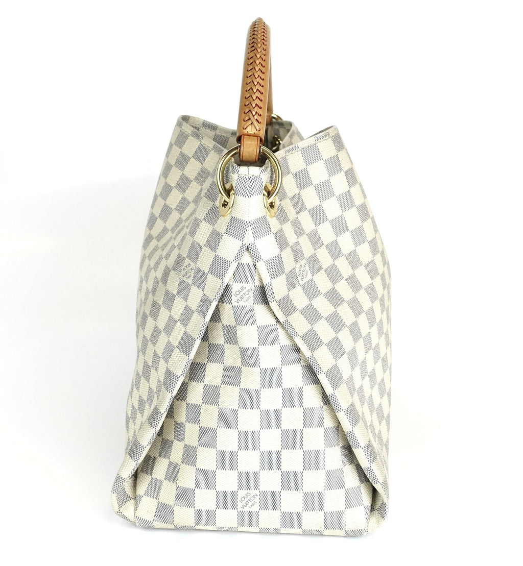 Louis Vuitto Artsy MM Damier Azur Canvas Bag
