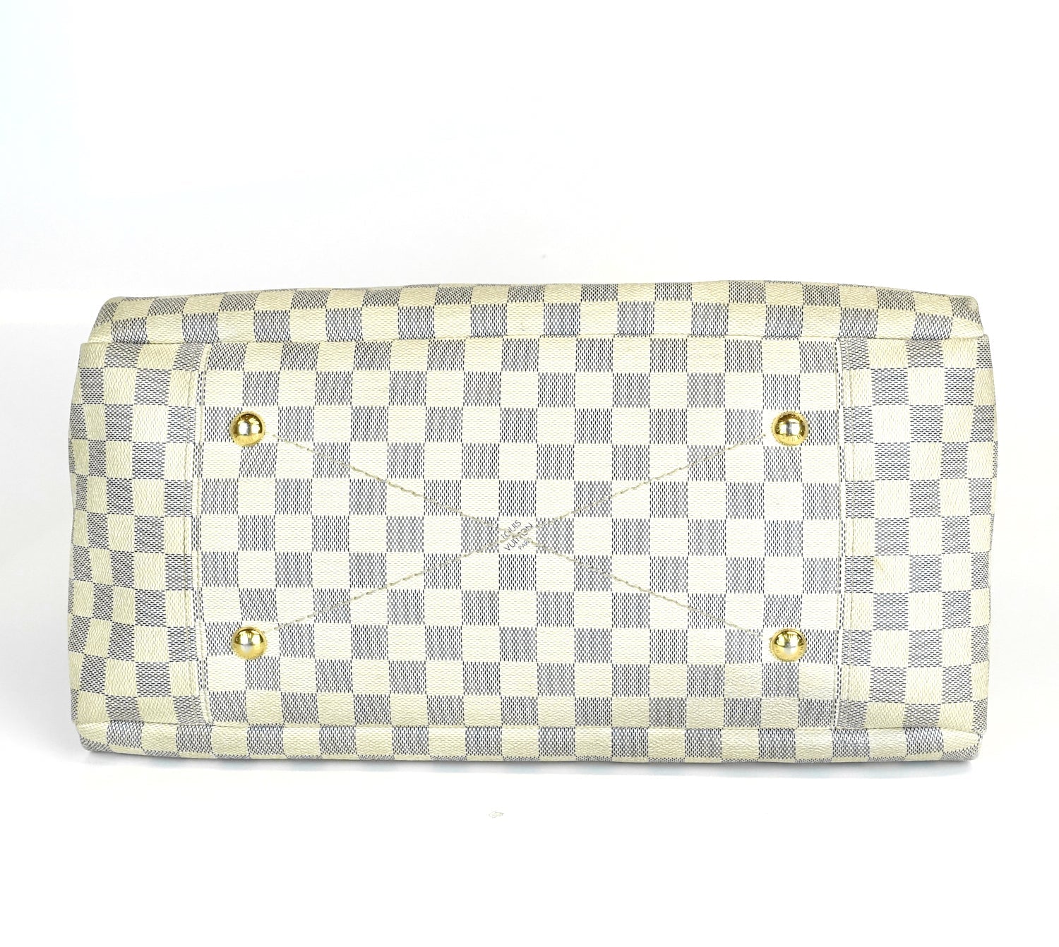 Louis Vuitto Artsy MM Damier Azur Canvas Bag