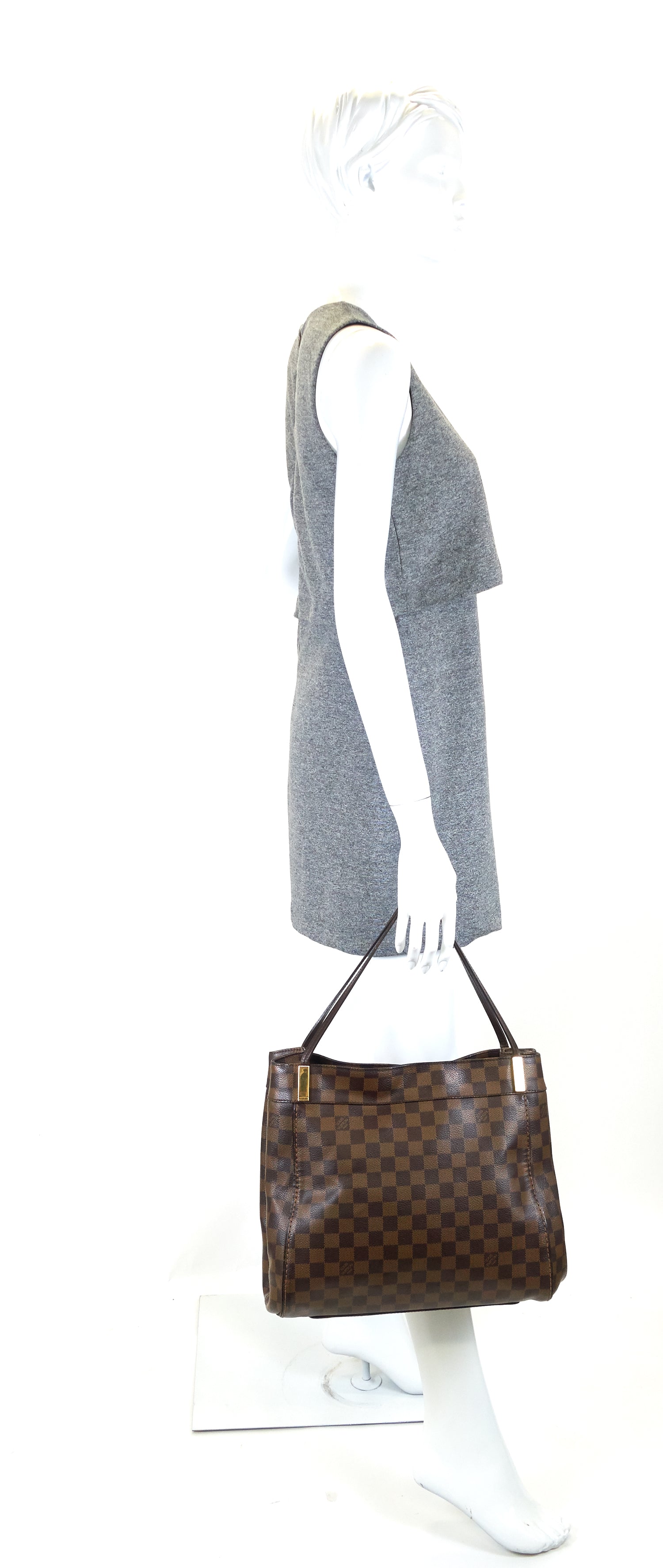 Louis Vuitto Marylebone GM Damier Ebene Canvas Bag