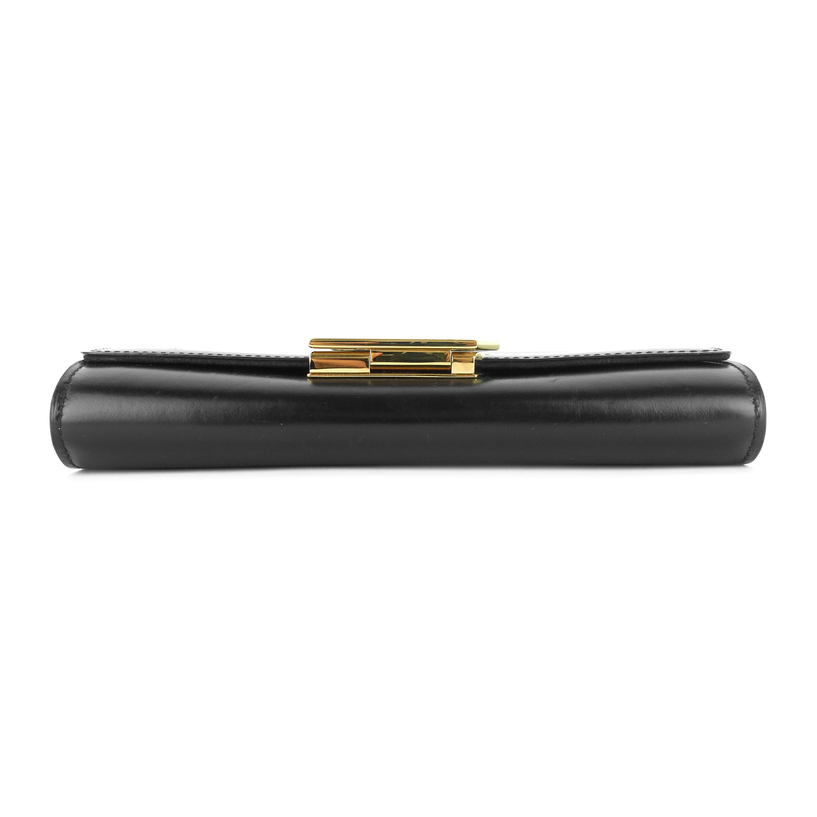 Louis Vuitto Louise GM Chain Calfskin Leather Bag