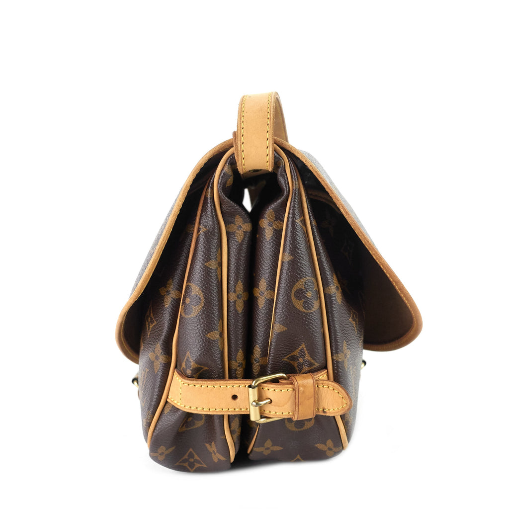 Louis Vuitto Saumur 30 Monogram Canvas Bag