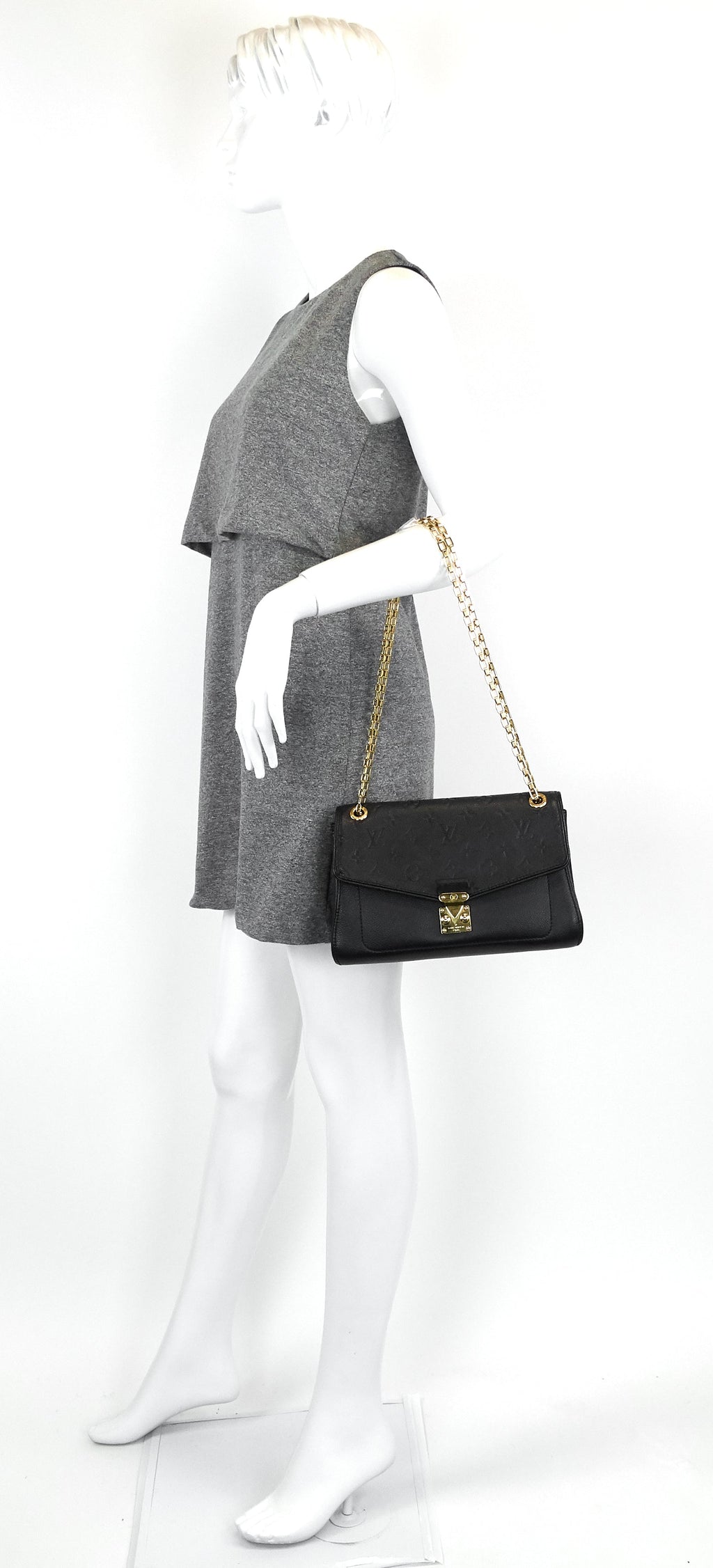 Louis Vuitto Saint Germain PM Monogram Empreinte Leather Bag