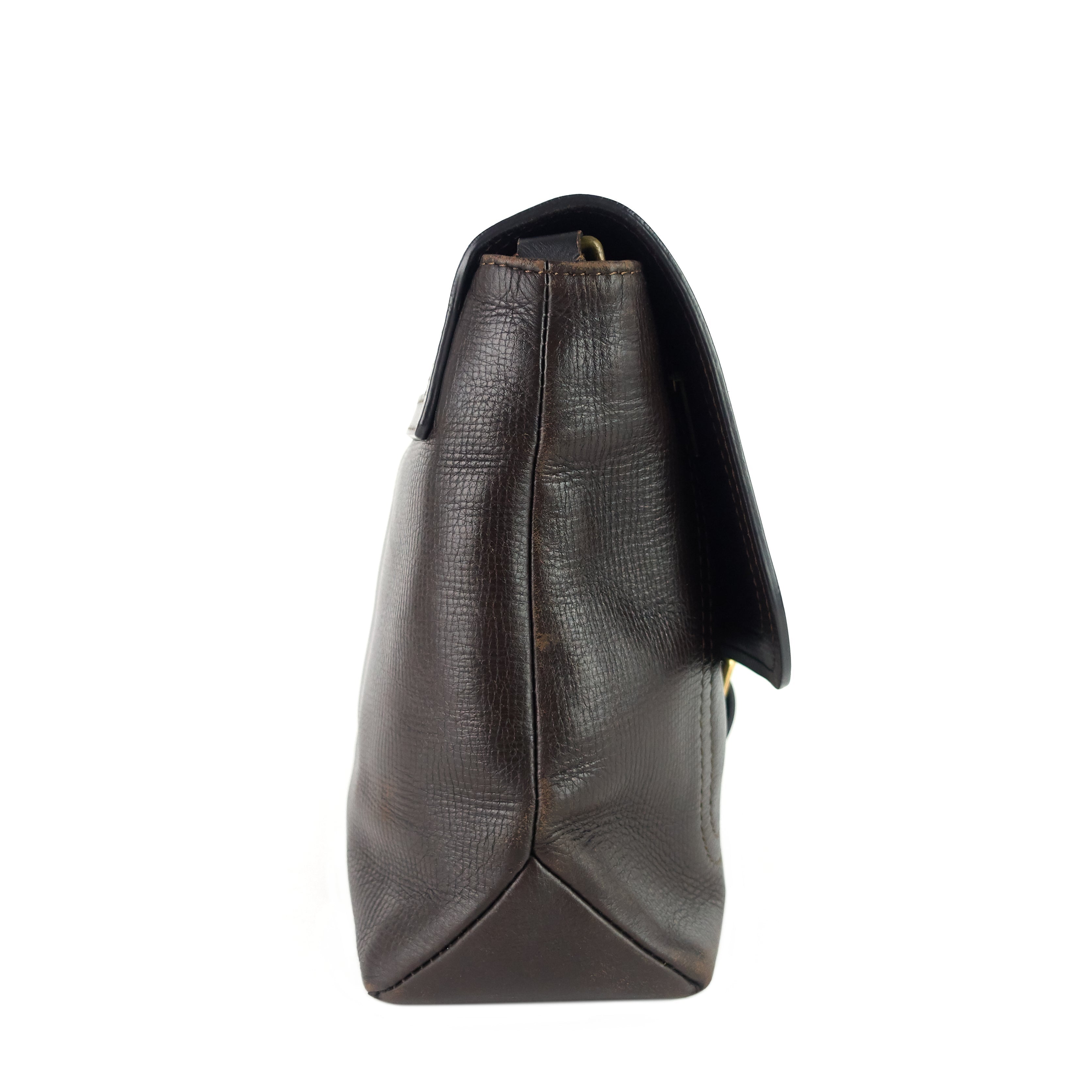 Louis Vuitto Omaha Utah Leather Messenger Bag