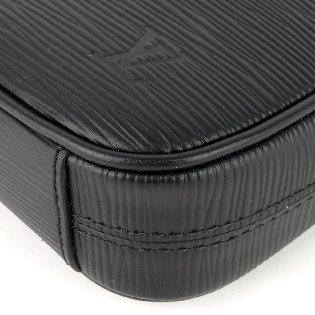 Louis Vuitto Danube Slim Black Epi Leather Bag