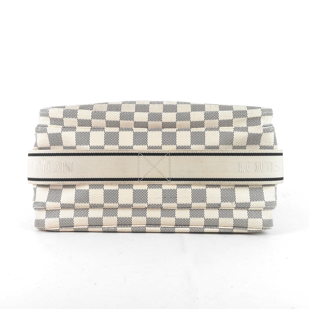 Louis Vuitto Naviglio Damier Azur Canvas Messenger Bag