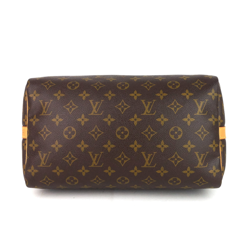 Louis Vuitto Speedy 30 Bandouliere Monogram Canvas Bag