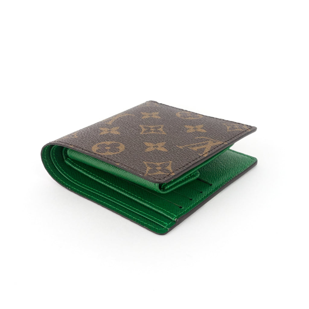 Louis Vuitto Marco My LV Heritage Monogram Canvas Wallet