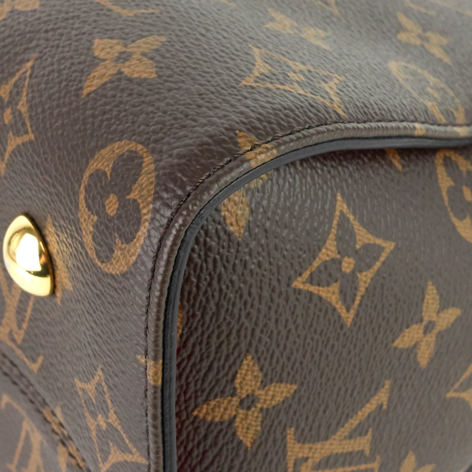 Louis Vuitto Tuileries Monogram Canvas Top Handle Tote Bag
