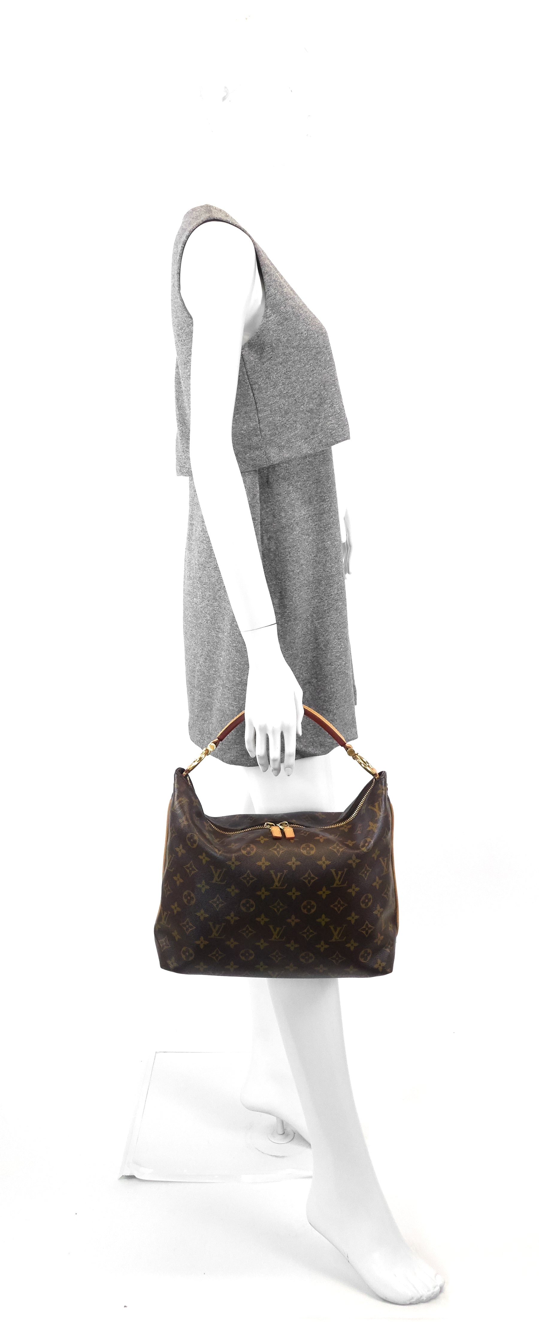 Louis Vuitto Sully PM Monogram Canvas Bag