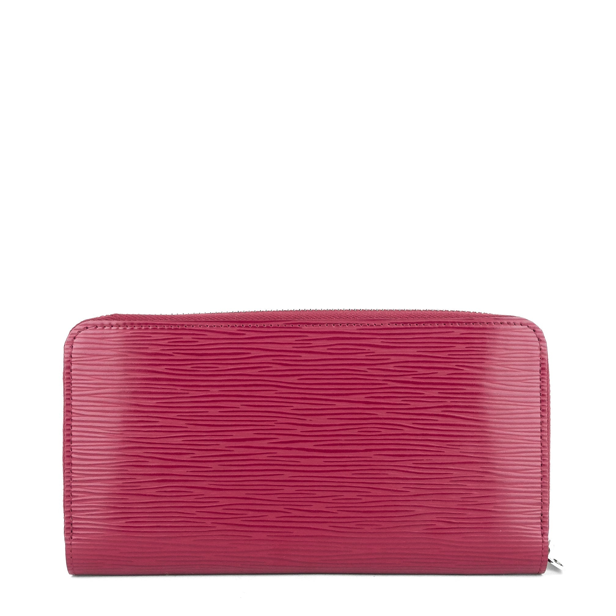 Louis Vuitto Zippy Wallet Fuchsia Epi Leather Wallet