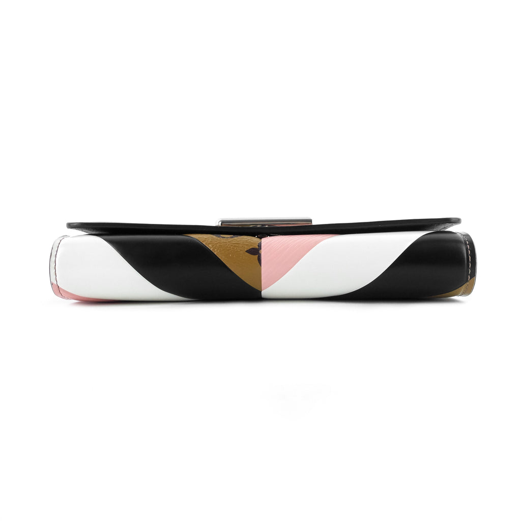 Louis Vuitto Twist Leather and Reverse Monogram Wallet on Chain Bag
