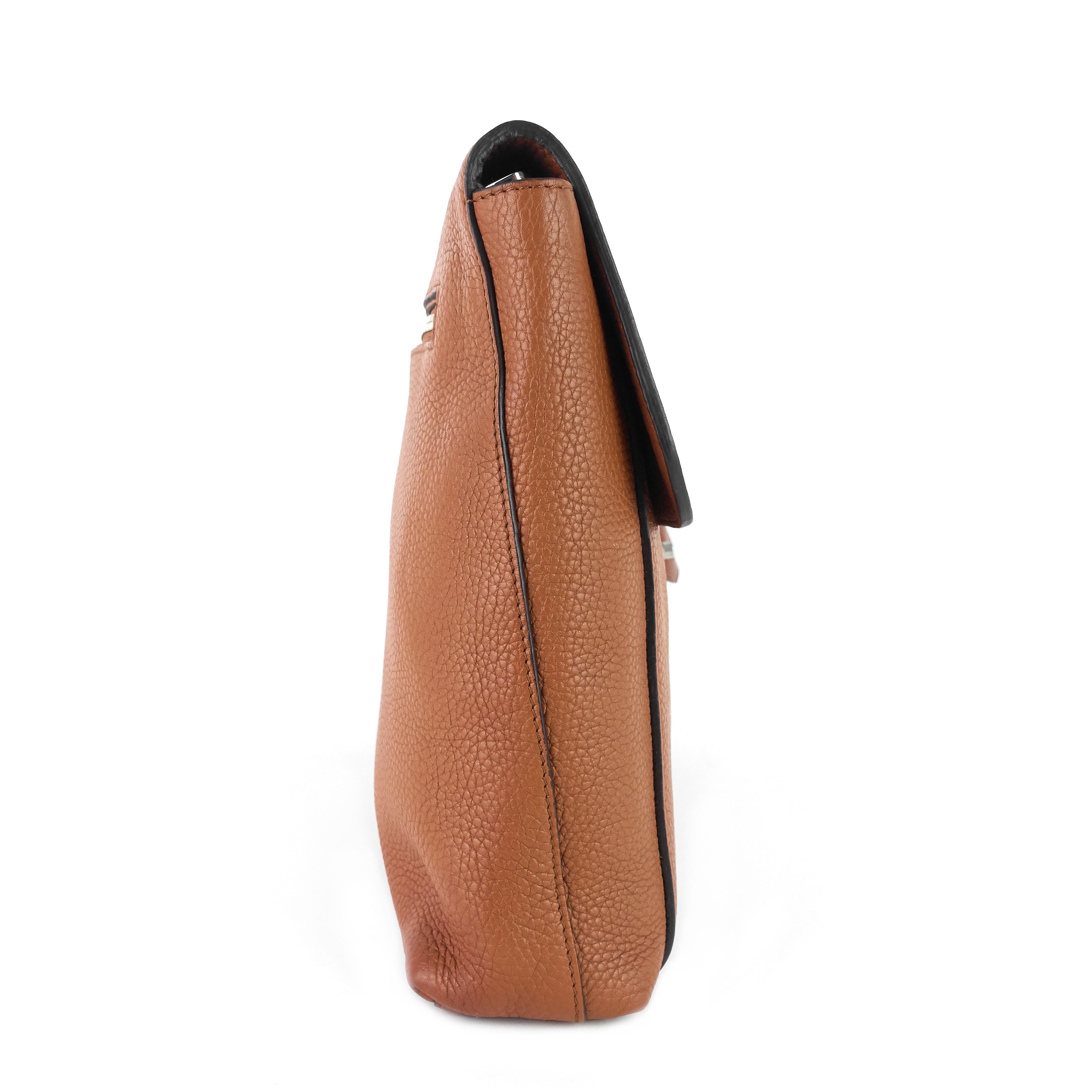 Louis Vuitto Serviette Dorian Taurillon Leather Briefcase Bag