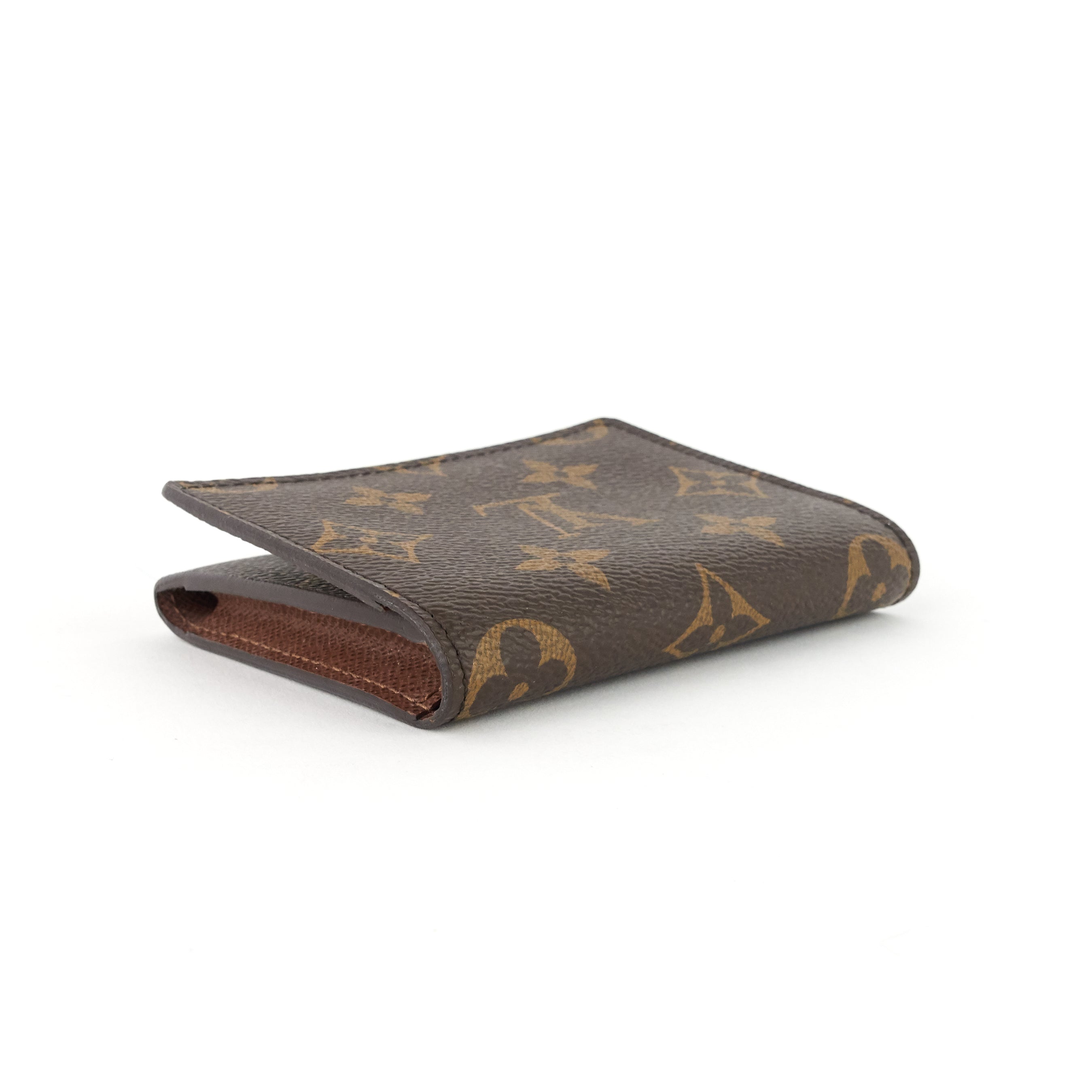 Louis Vuitto Business Card Monogram Canvas Holder