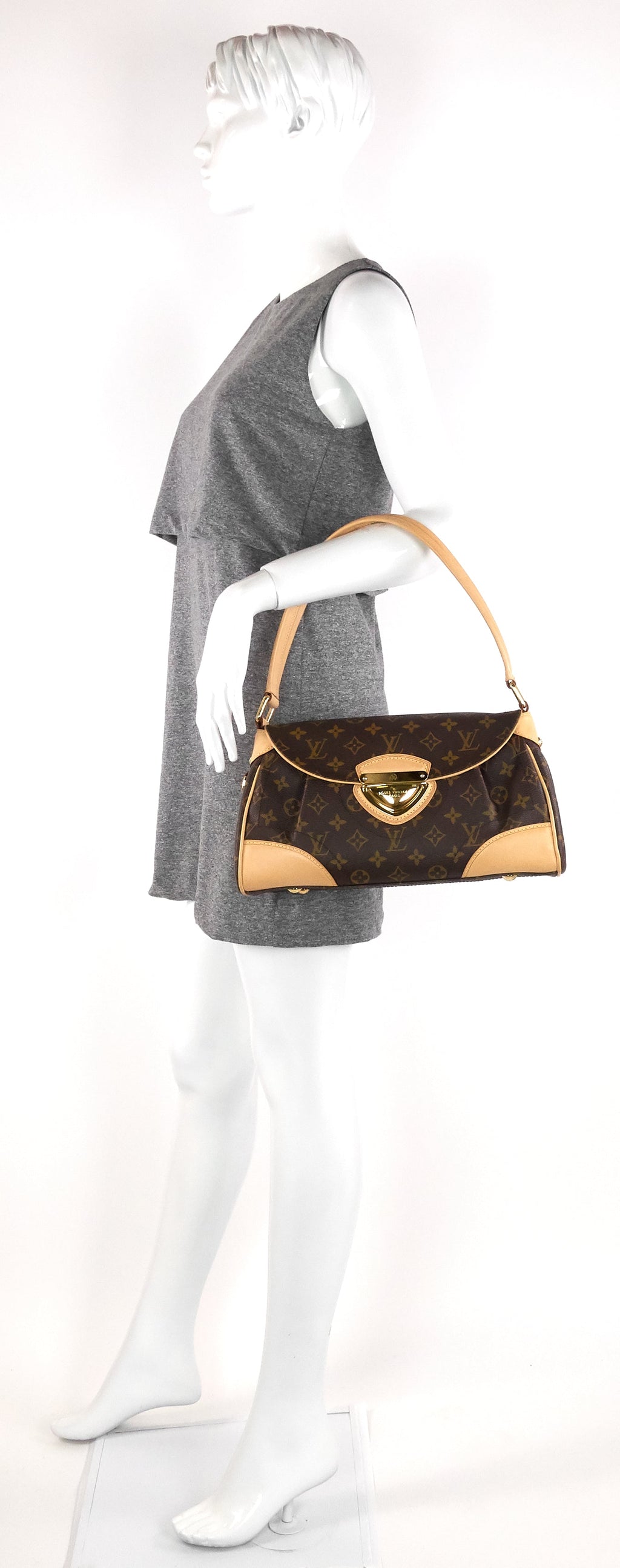 Louis Vuitto Beverly MM Monogram Canvas Bag
