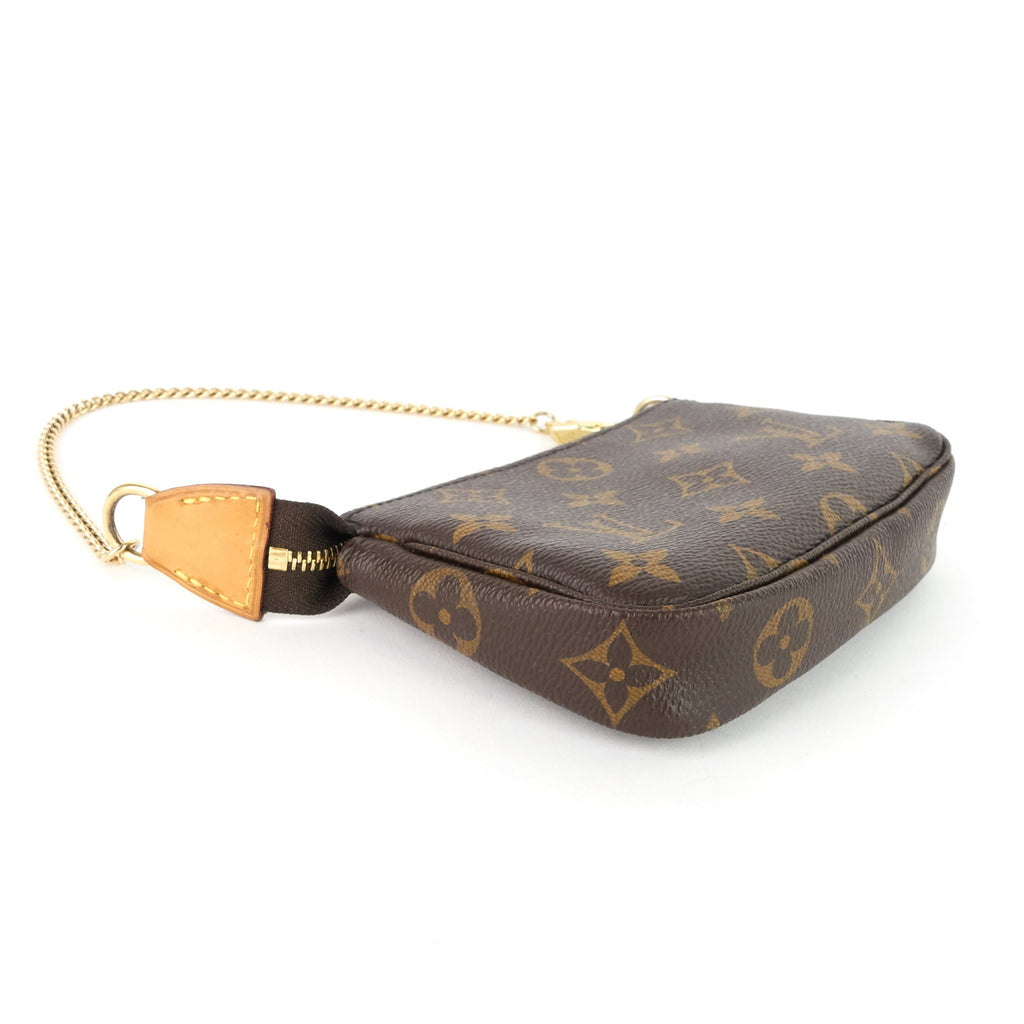 Louis Vuitto Pochette Accessoires Mini Monogram Canvas Bag