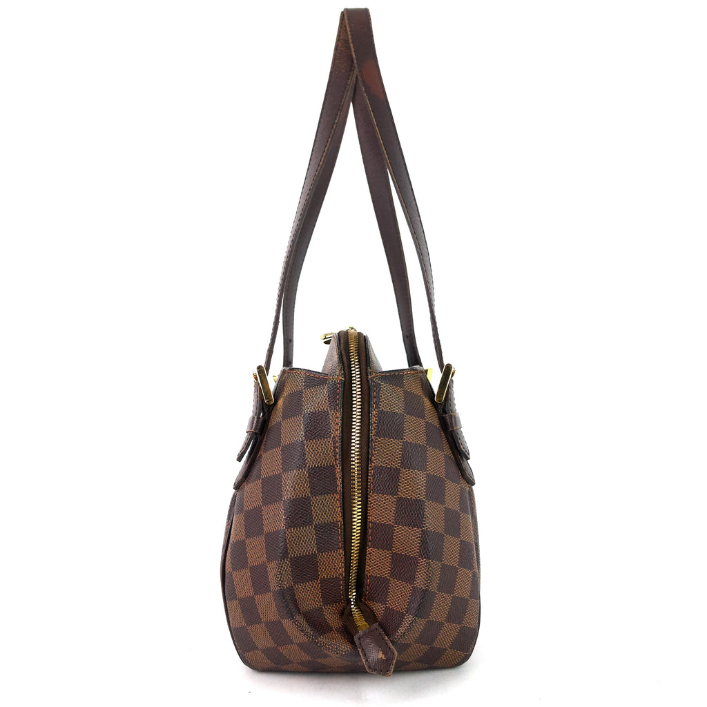 Louis Vuitto Belem MM Damier Ebene Canvas Bag