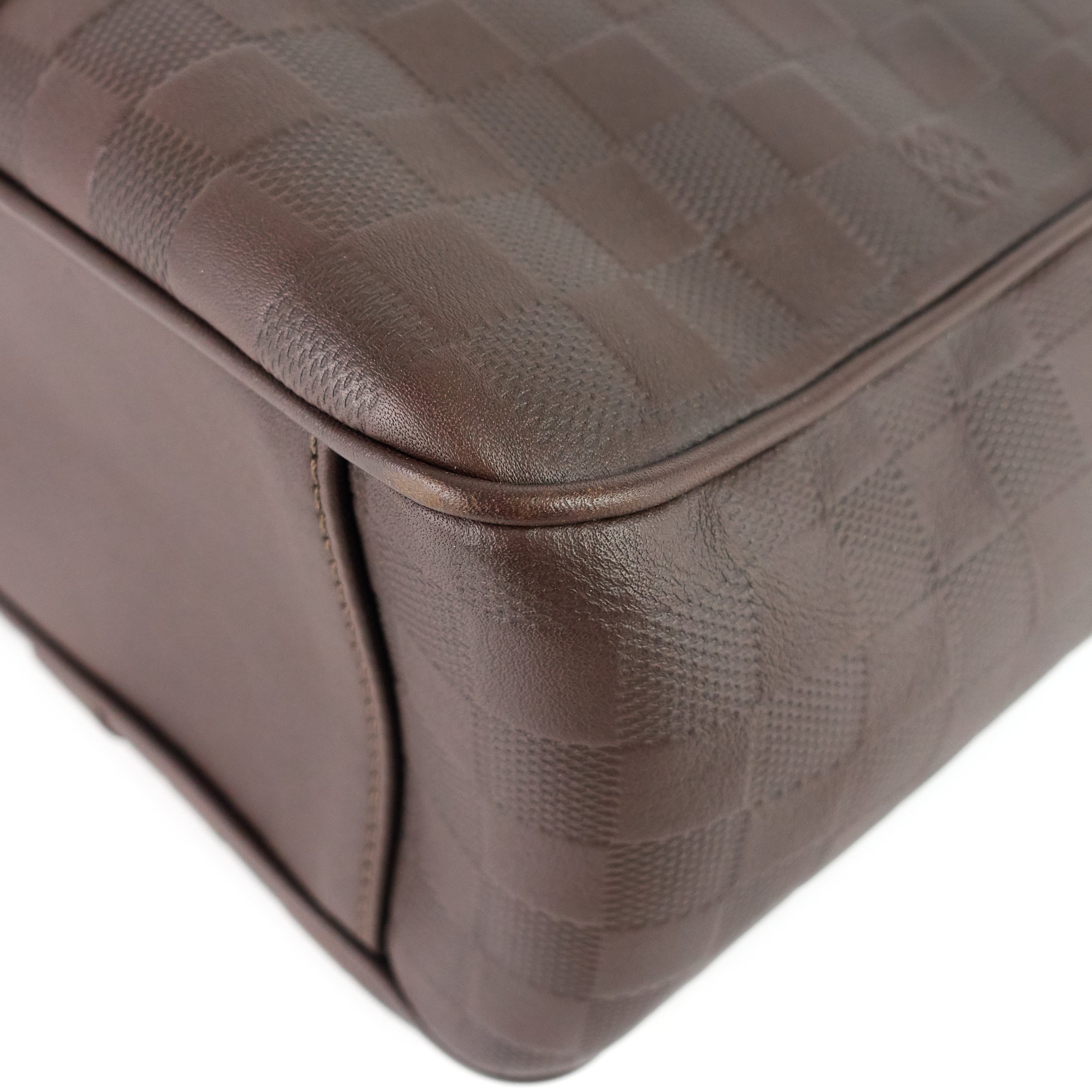 Louis Vuitto Tadao Damier Infini Leather Bag