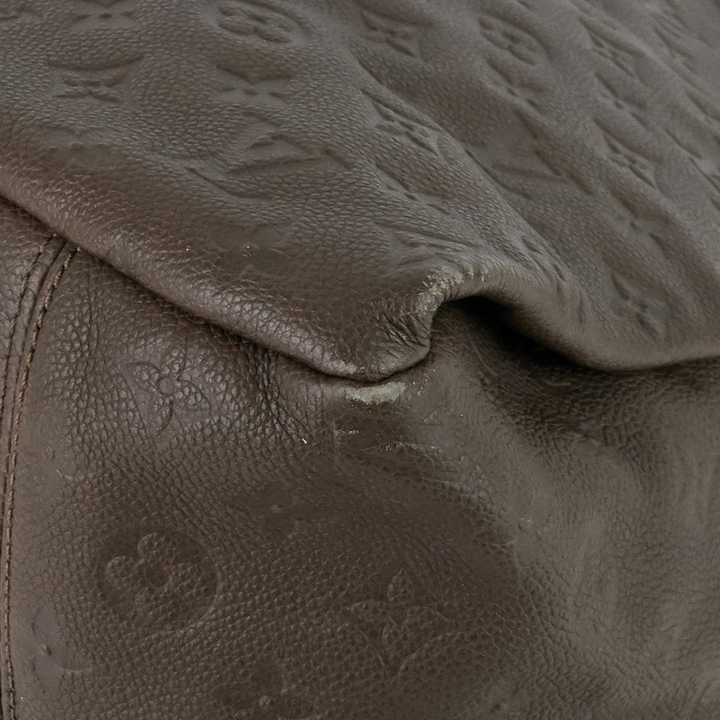 Louis Vuitto Artsy MM Monogram Empreinte Leather Bag