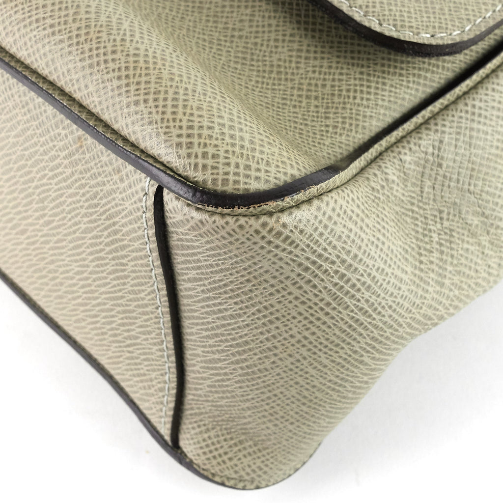 Louis Vuitto Milo Taiga Leather Messenger Bag