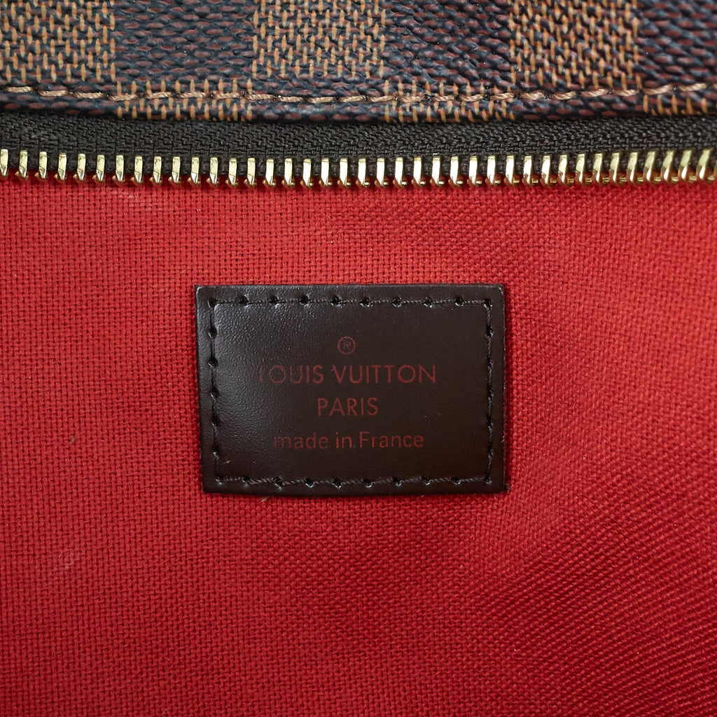 Louis Vuitto Bloomsbury GM Damier Ebene Canvas Crossbody Bag