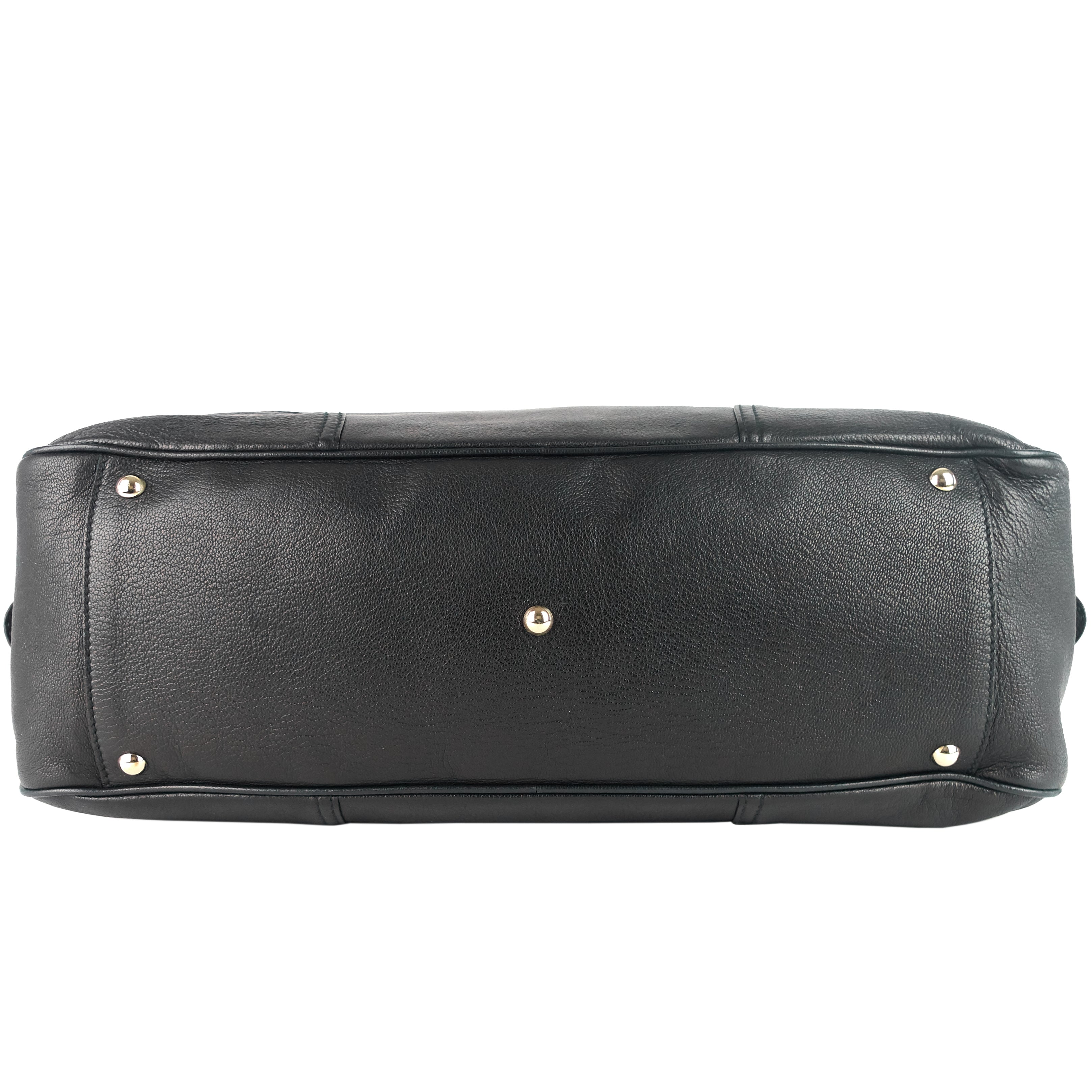 Gucci Princy Boston Large Leather Bag