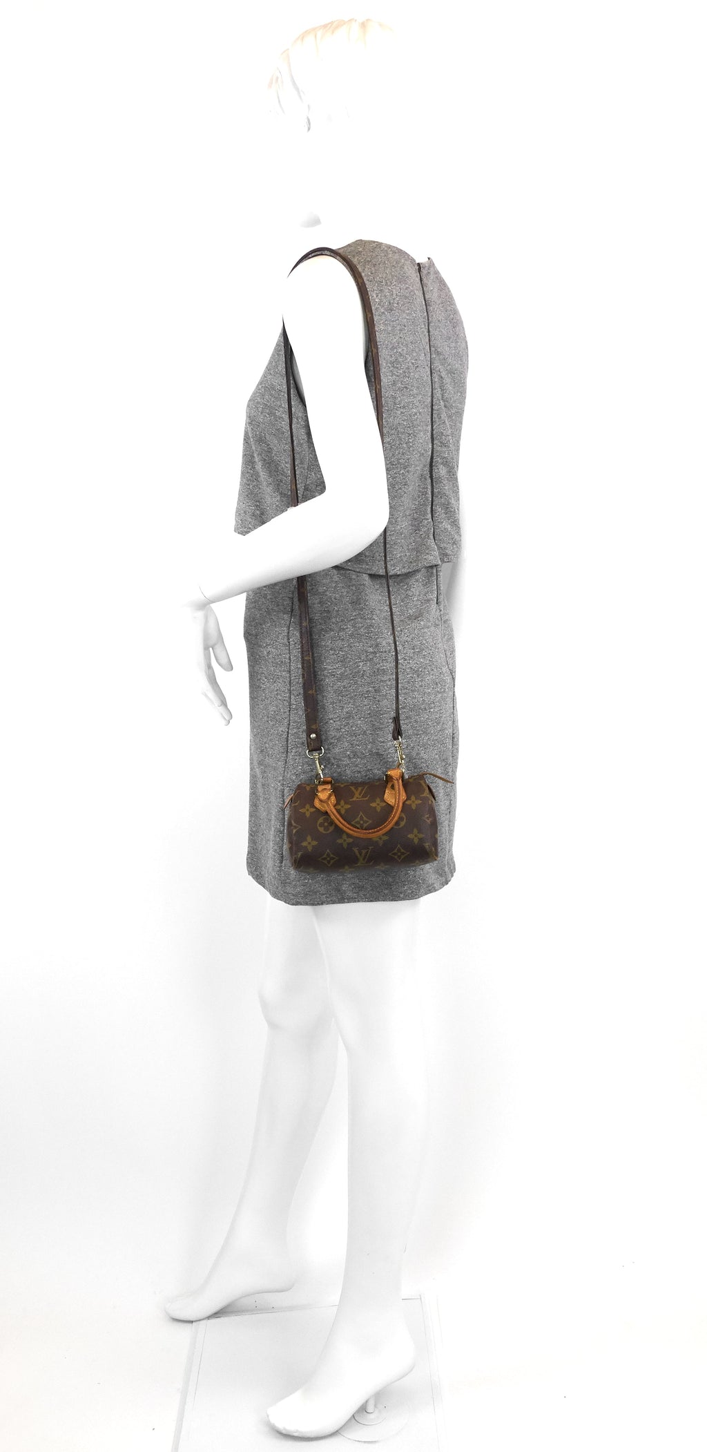 Louis Vuitto Speedy Mini HL Monogram Canvas Bag