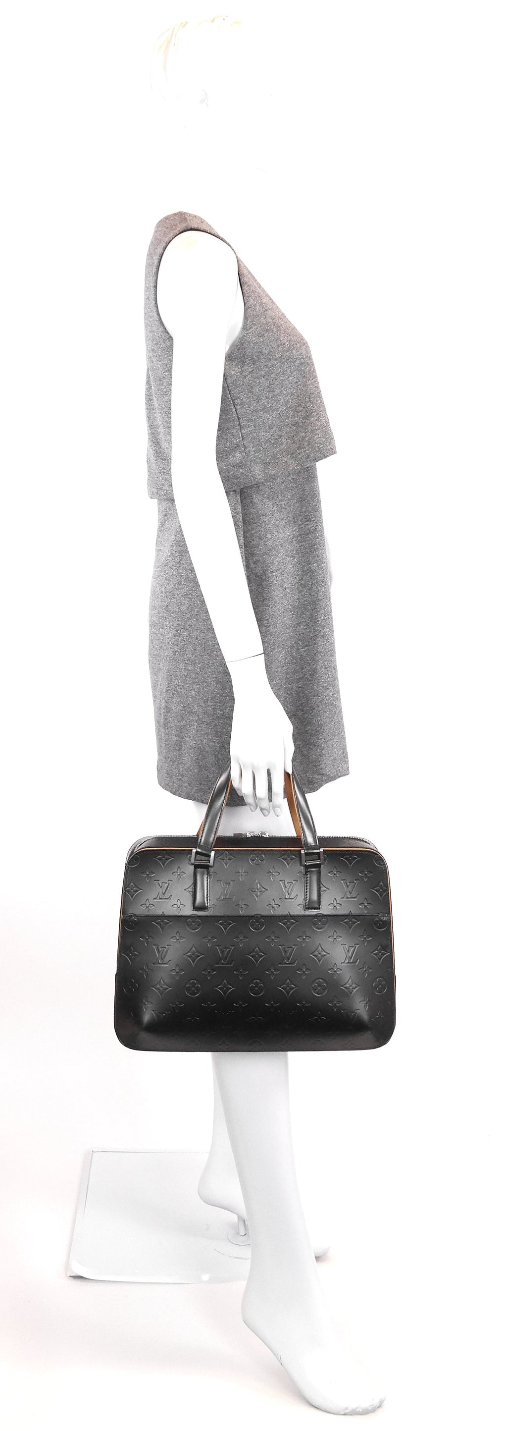 Louis Vuitto Malden Monogram Mat Leather Bag