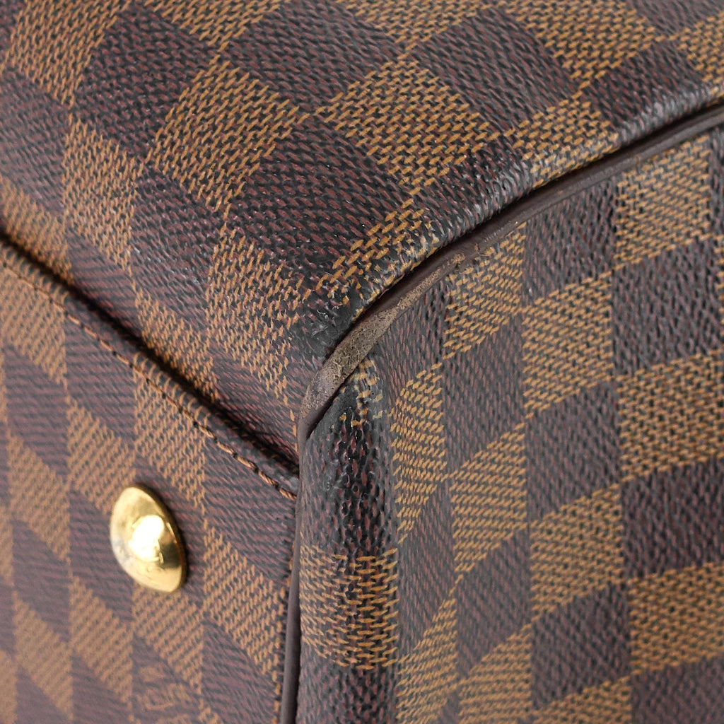Louis Vuitto Trevi GM Damier Ebene Canvas Bag