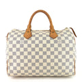Louis Vuitto Speedy 30 Damier Azur Canvas Bag