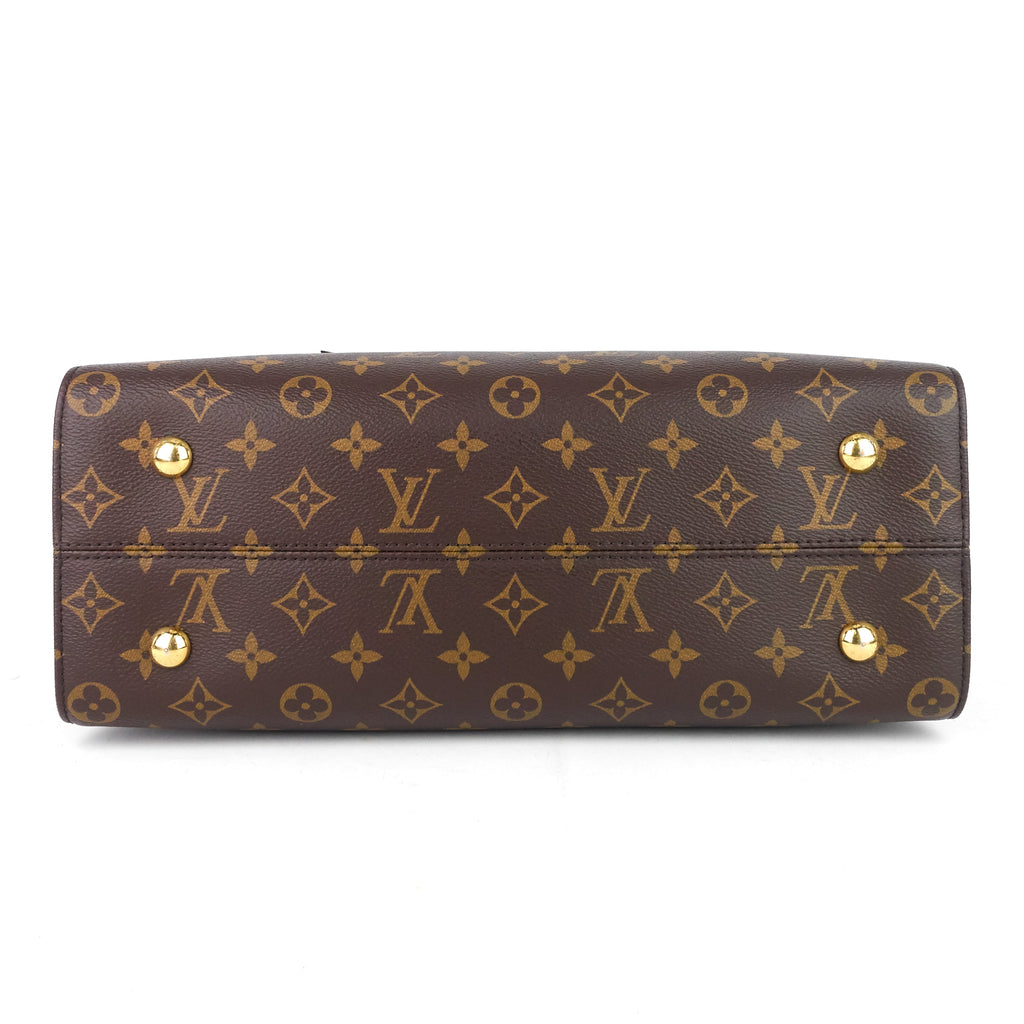 Louis Vuitto Tuileries Monogram Canvas and Tricolour Leather Handbag