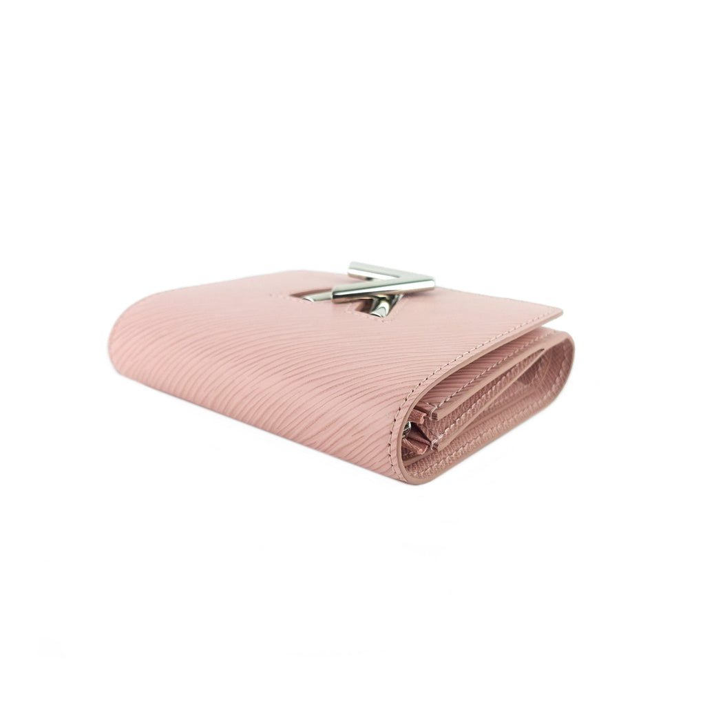 Louis Vuitto Twist Pink Epi Leather Compact Wallet