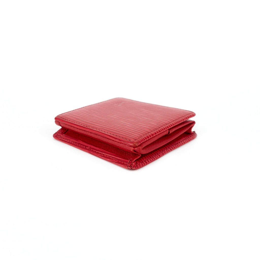 Louis Vuitto Square Epi Leather Coin Pouch