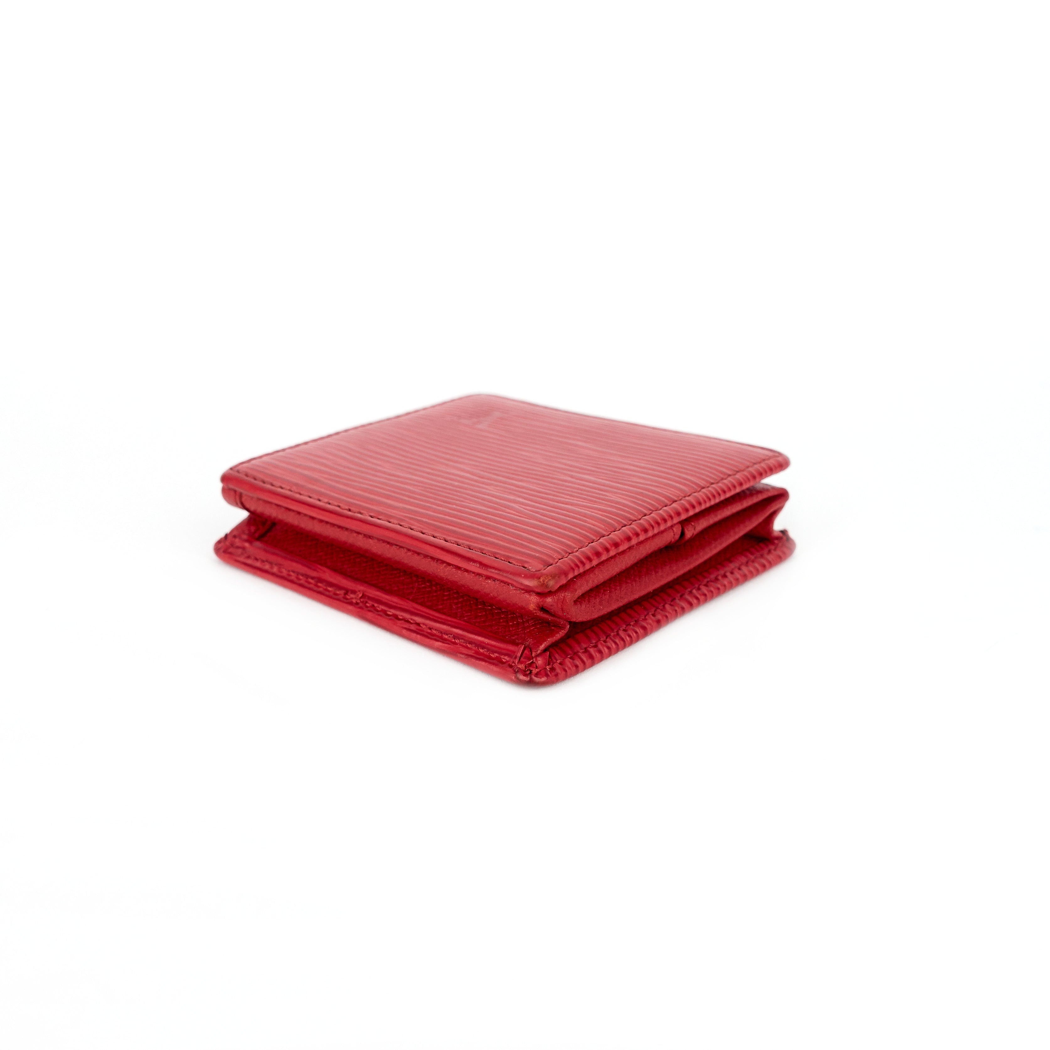 Louis Vuitto Square Epi Leather Coin Pouch